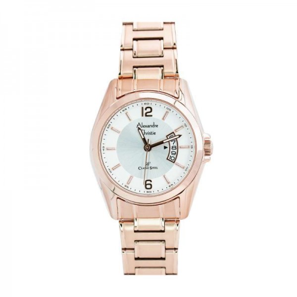 Alexandre Christie AC 8289 Rosegold White Lady LDBRGSL